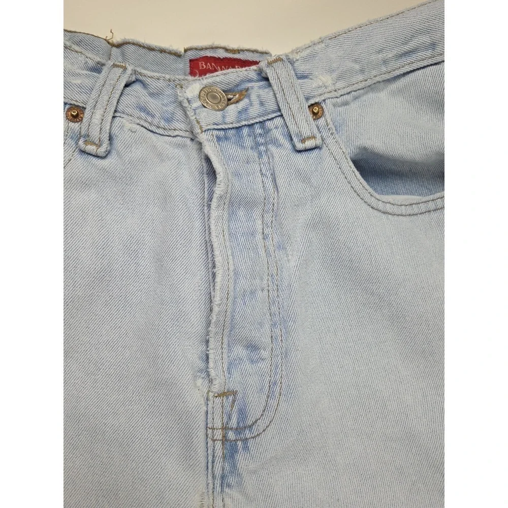 Men's‎ Vintage Banana Republic Acid Wash Straight Leg Distressed 32/30 Cotton